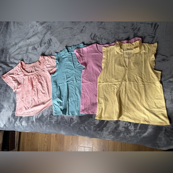 Garnet Hill Tops - GARNET HILL top bundle shirt tank essential t